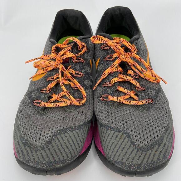 Nike Zoom Sneakers Wildhorse 3 Trainers Gray Orange Women's Size 10 - Picture 7 of 13